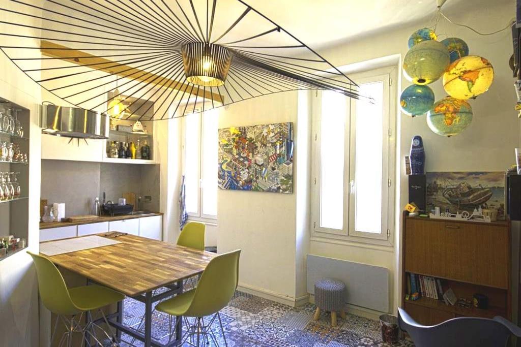 Plein Coeur Du Quartier Du Panier . Chaleureux T2. Apartment Marseille Bagian luar foto